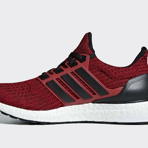 NEW Adidas Ultraboost 4.0 Power Red Core Black Size 10 US 9.5 UK 44 EUR EE3703 - Picture 6 of 11